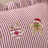 Catherine Lansfield Ukrasni jastuk s božićnim motivom 30x50 cm Christmas Gingerbread Stripe – | shoptok.hr