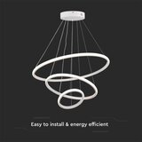  LED luster na sajli LED/32W/230V 3000K bela | Eponuda.com