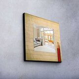 Wallity ogledalo MA-044, 50x50cm | ePonuda.com