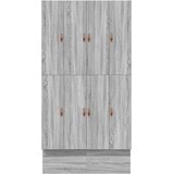  Krevet s ladicama Siva Sonoma 120 cm Konstruirano drvo | shoptok.hr