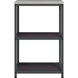  Kuhinjsko skladištenje s policom Crna 60 x 50 x 92 cm Čelik | shoptok.hr