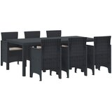  Vrtni set za objed 7 pcs Antracit Polipropilen | Eponuda.com
