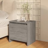 Furnova Nočna omarica siva sonoma 45x34x44,5 cm iverna plošča, (21927682) | Shoptok.si
