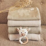 Jollein dekica celoletna 75x100cm miffy olive green | Shoptok.si