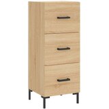  Visoka komoda hrasta sonome 34 5x34x180cm od konstruiranog drva | shoptok.hr
