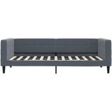  Dnevni krevet tamnosivi 100 x 200 cm baršunasti | shoptok.hr