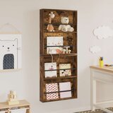  Polica za časopise Zidne 2 pcs Dimljeni hrast 60 x 12 x 70 cm | shoptok.hr