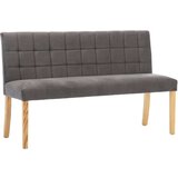  Klupa od tkanine 140 cm siva | shoptok.hr