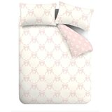 Catherine Lansfield Rožnata enojna posteljnina 135x200 cm Pretty Bows – | Shoptok.si