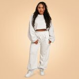 BeastPink žensku duks Cropped Bliss Grey