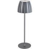 Light Trend Moderna namizna svetilka siva s 3-stopenjsko zatemnitvijo na polnjenje - Dolce Cene