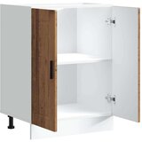 vidaXL Kuhinjska osnovna omarica Porto starinski les inženirski les | Shoptok.si