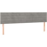  Krevet s oprugama i madracem svjetlosivi 180x200 cm baršunasti | shoptok.hr