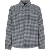 Dickies Srajca 'Hendersonville' siva / črna / bela Cene