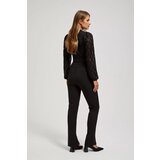 Marisse Crease Trousers With A Slit | shoptok.hr