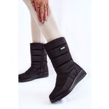 EVENTO Warm Wedge Snow Boots Black Calena | ePonuda.com