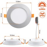 DA LIGHT 6x 120×26mm 9 W LED vgradni reflektorji | Shoptok.si