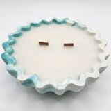  Svijeća Jabučni san - Bijela / Zelena / Jabuka, Cimet KP40086 | shoptok.hr