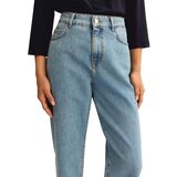 Emme Marella Mom-jeans EMMAGITARE Modra Cene
