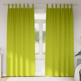  Zavjese za blackout s prstenovima 2 kom. Zelena 245 x 140 cm | shoptok.hr