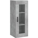 vidaXL Stenska omarica betonsko siva 34,5x34x90 cm, (20821162) Cene