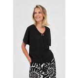 Marisse Black Viscose Shirt Cene