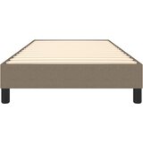  Okvir za krevet s oprugom smeđesivi 90x190cm od tkanine | Eponuda.com
