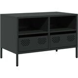 vidaXL TV omarica črna 68x39x43,5 cm hladno valjano jeklo | Shoptok.si