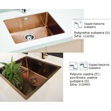 Alveus monarch kombino 50 copper 542x442/195 mm