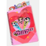 Sinsay Bilježnica sa spiralnim uvezom i pregradama The Powerpuff Girls | shoptok.hr