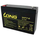 Kung Long WP7-6 WP7-6 svinčeni akumulator 6 V 7 Ah svinčevo-koprenast (ŠxVxG) 151 x 100 x 34mm ploščati vtič 4,8mm nizko samopraznjenje, brez vzdrževanja, (20438206) Cene