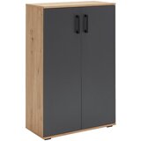 XORA omara za čevlje antracit, hrast artisan | Shoptok.si