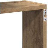  Kockaste zidne police boja hrasta 68x15x68 cm konstruirano drvo | shoptok.hr