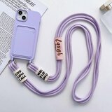 INORCO Za iPhone 13 6,1-palčni tekoči silikonski ovitek za telefon z režo za kartice, proti praskam in udarcem odporen ovitek z dolgim ​​trakom, (22035753) | Shoptok.si