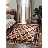 Hanse Home Rdeča obojestranska ročno tkana volnena preproga 120x170 cm Kamal Kian – Nouristan | Shoptok.si