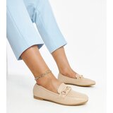 Gemre Beige decorative loafers Docherty | Shoptok.si