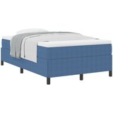 vidaXL Krevet Plavi 120x190 cm Od pliša | shoptok.hr