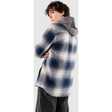 Empyre Browser Hooded Flannel Srajca navy | Shoptok.si
