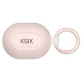 Ksix bežične slušalice Neutron, USB-C, kopča za karabiner, bat. 4h + 16h, roze | shoptok.hr