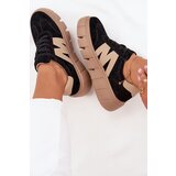 VINCEZA Women's Suede Platform Sneakers | shoptok.hr