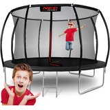  Vrtni profilirani trampolin 12 ft / 374 cm s unutarnjom zaštitnom mrežom Neo-Sport Cijene