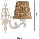 Opviq zidna lampa claire hazeran natural white