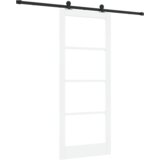 vidaXL Klizna Vrata s Opremljenjem "ORKDAL" Bijela 86x211 cm | shoptok.hr