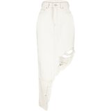 Trendyol Ecru Ecru Ripped Detailed Denim Skirt Cijene