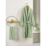 Lessentiel Maison deluxe - green green bathrobe set Cene