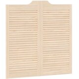  Vrata na hod 2 pcs Naravna Trdna borovina, (5000233968) | Shoptok.si