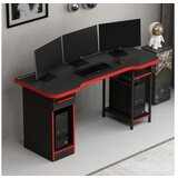 Hanah home gaming desk phoenix 6 black red (506MNR3431) | ePonuda.com