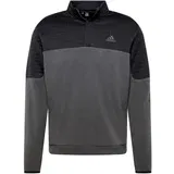 ADIDAS SPORTSWEAR Športen pulover siva / črna