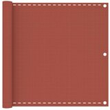 vidaXL Balkonsko platno terakota 90x600 cm HDPE, (20611068) | Shoptok.si