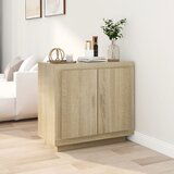 vidaXL Komoda boja hrasta sonome 80 x 40 x 75 cm od konstruiranog drva | shoptok.hr